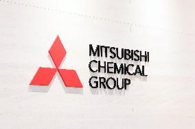Mitsubishi Chemical Group signage and logos